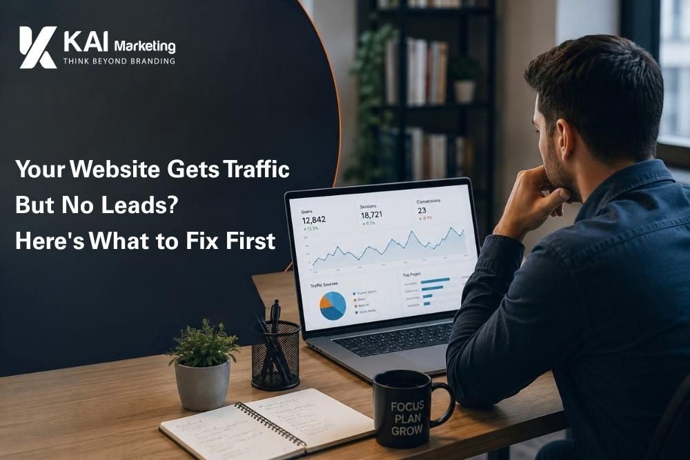 What to do when business website getting traffic but no leads or customer inquiries